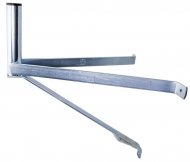 Wall bracket VF-3, 3-arms with 32 mm pipe, 32 cm from the wall