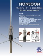 Sirio New Monsoon base antenna for 26-30MHz