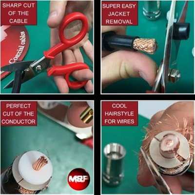 Messi & Paoloni SPECIAL COAX SCISSOR Kabelsax