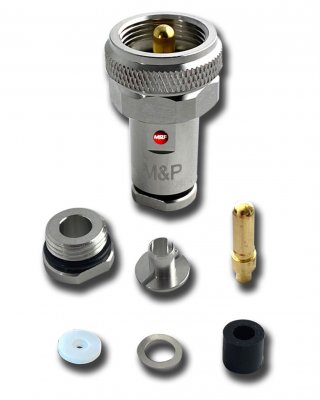 Messi & Paoloni PL259 - EVO hane för 5mm kabel