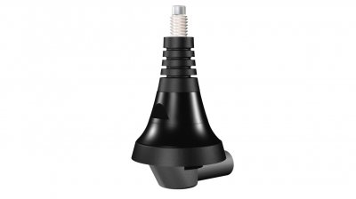 Smarteq 1123 – ovalt antennfäste med M6-gänga och FME-hane
