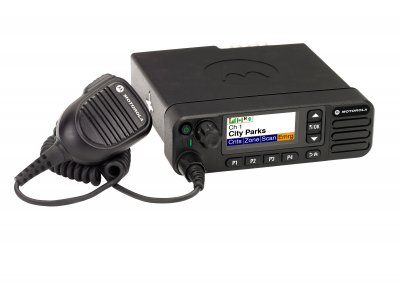 DM600 Mobile Radio UHF 400–470 MHz – Digital/Analog Mobile Two-Way Radio