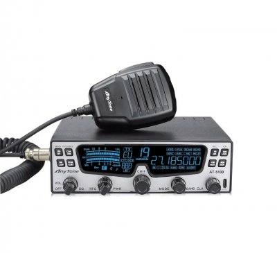 AnyTone AT-5100BT – kompakt AM/FM/SSB-radio med Bluetooth