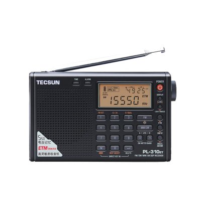 Tecsun PL-310ET – Portabel kortvågsmottagare / världsradio